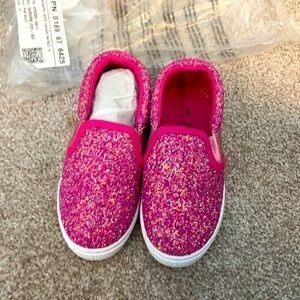Girls sneakers glitter fab kids new 10